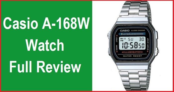 Casio A-168WA Watch Full Review