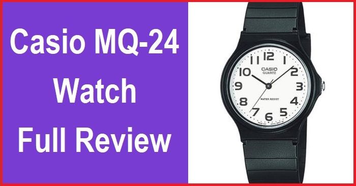 Casio MQ-24 Watch Full Review