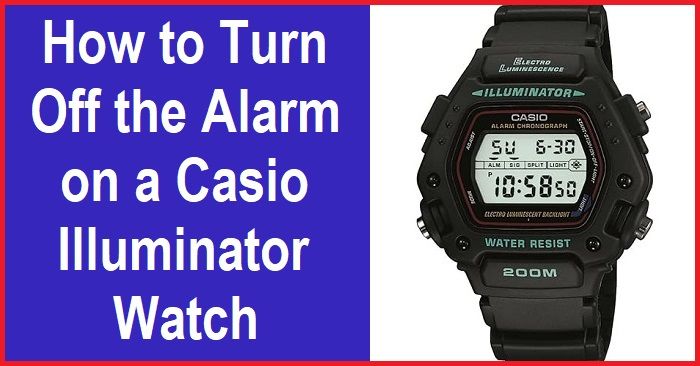 Casio Illuminator Watch Alarm Off Guide: Step-by-Step Instructions