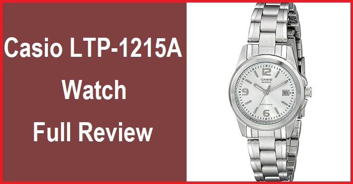 Casio LTP-1215A Watch Full Review