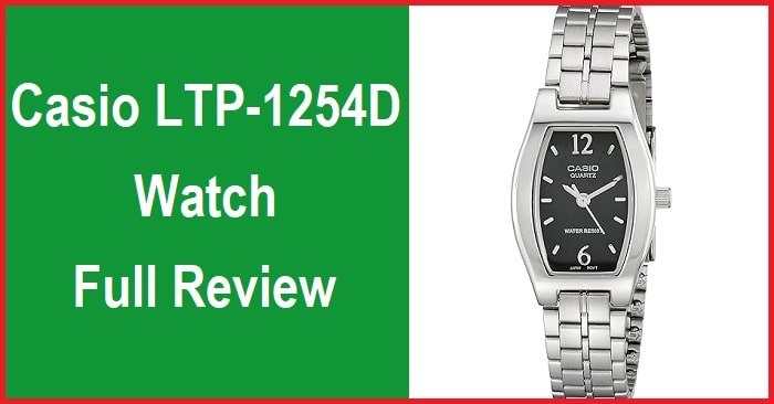 Casio LTP-1254D Watch Full Review