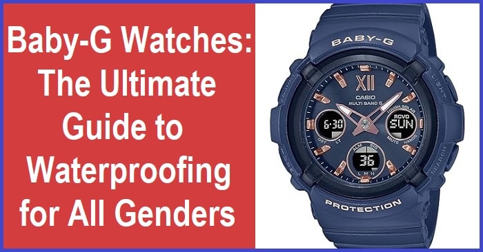 Waterproof Baby-G Watch: Suitable for Boys and Girls